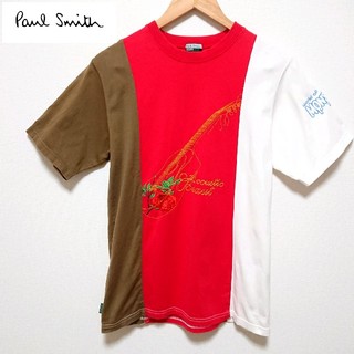ポールスミス(Paul Smith)のPaul Smith JEANS ポールスミスジーンズ 刺繍 プリント Tシャツ(Tシャツ/カットソー(半袖/袖なし))