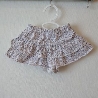 ベベ(BeBe)の中古 BeBe キュロット 花柄 薄紫 80サイズ(パンツ)