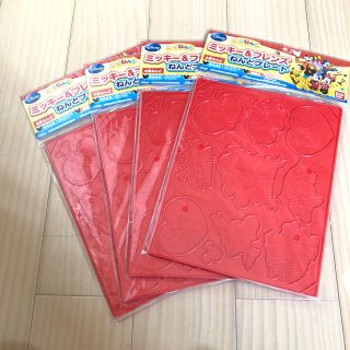 ディズニー(Disney)のこねこねんど　ミッキー&フレンズ　ねんどプレート(知育玩具)