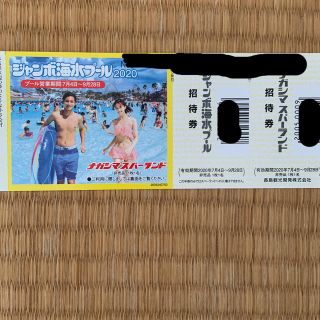 長島ジャンボ海水プール＆スパーランド＆なばなの里無料入村券(プール)