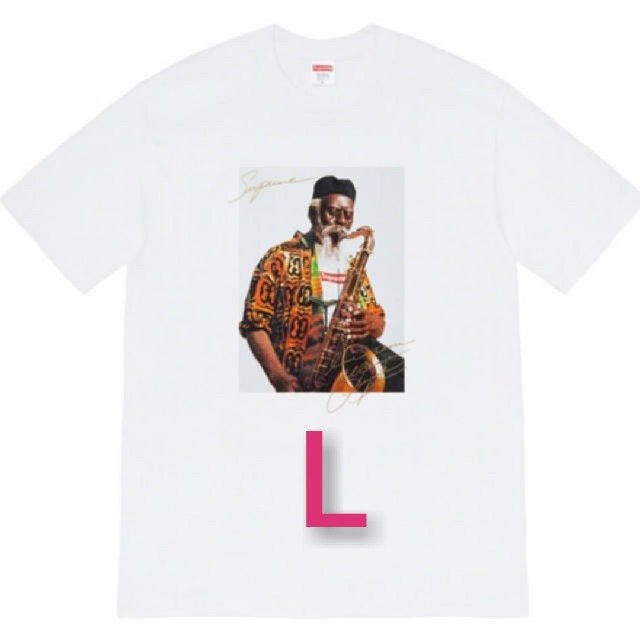 Supreme Pharoah Sanders Tee L 白トップス