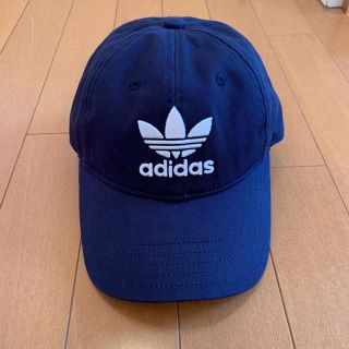 アディダス(adidas)のadidas originals キャップ　ネイビー　紺色　美品(キャップ)