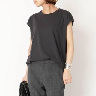 ドゥーズィエムクラス(DEUXIEME CLASSE)のDeuxieme Classe グレー　loosey タンクトップ  (カットソー(半袖/袖なし))