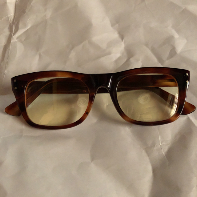 Ayame(アヤメ)の希少 60s vintage  眼鏡 lesca フレンチ ヴィンテージフレーム メンズのファッション小物(サングラス/メガネ)の商品写真