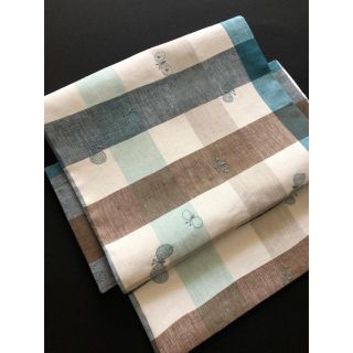 【専用です】mina perhonen *名古屋帯* choucho 作り帯