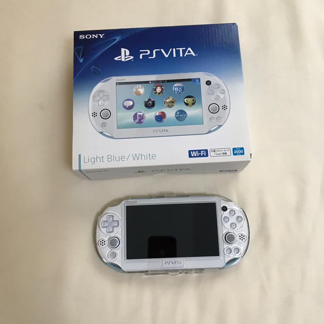 PlayStation Vita Wi-Fiモデル ライトブルー・ホワイト