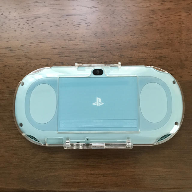 PlayStation Vita(プレイステーションヴィータ)のPlayStation Vita Wi-Fiモデル ライトブルー・ホワイト エンタメ/ホビーのゲームソフト/ゲーム機本体(携帯用ゲーム機本体)の商品写真