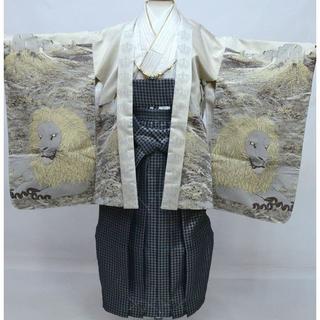 七五三 五歳 男児 羽織 袴フルセット 日本製 おりびと NO31716(和服/着物)