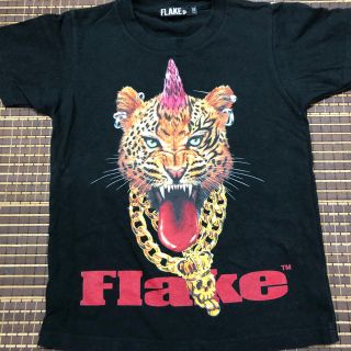 フレイク(FLAKE)のTシャツ 130 黒(Tシャツ/カットソー)