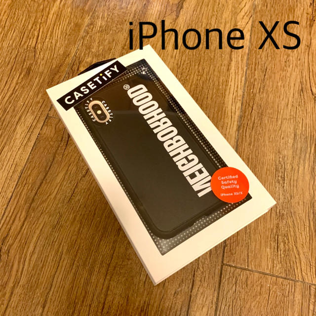 CASETiFY x ネイバーフッドコラボ iPhone XS用 ケース