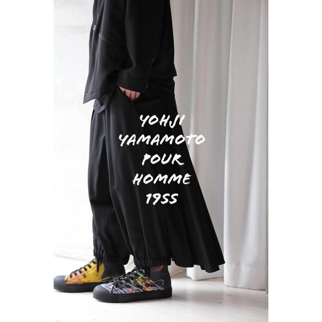 パンツyohji yamamoto カラスパンツ ヨウジヤマモト y's ギャバ