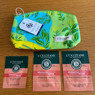 ロクシタン(L'OCCITANE)のロクシタン　ポーチ　サンプル付き　新品(ポーチ)