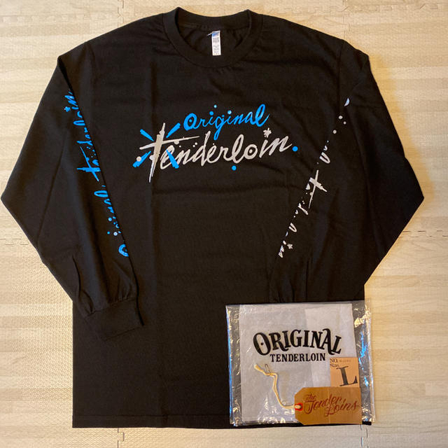 TENDERLOIN(テンダーロイン)のTENDERLOIN ロンT PA.C 黒 L メンズのトップス(Tシャツ/カットソー(七分/長袖))の商品写真