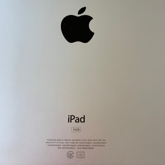 iPad 2  16GB Wi-Fi 本体・カバー付き
