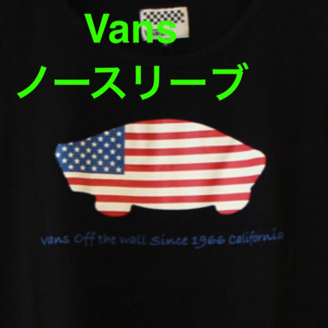 VANS(ヴァンズ)のお値下げ　Vans バンズ　レディース　ノースリーブ新品 レディースのトップス(Tシャツ(半袖/袖なし))の商品写真