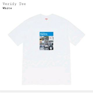 シュプリーム(Supreme)のSupreme Verify Tee(Tシャツ/カットソー(半袖/袖なし))