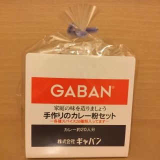 ギャバン(GABAN)のGABANカレー粉 スパイスセット(調味料)