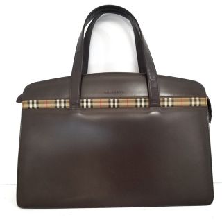 バーバリー(BURBERRY)のバーバリー ハンドバッグ チェック柄(ハンドバッグ)