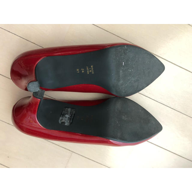 DIANA(ダイアナ)のダイアナ24cm REDパンプス レディースの靴/シューズ(ハイヒール/パンプス)の商品写真