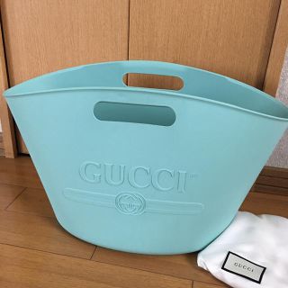 グッチ(Gucci)のグッチランドリーバッグ　ハンドバッグ　ラバートート(トートバッグ)