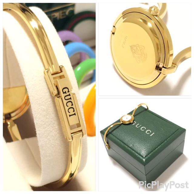 Gucci(グッチ)の3.超美品 グッチ GUCCI 時計 チェンジベゼル レディースのファッション小物(腕時計)の商品写真