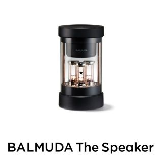 バルミューダ(BALMUDA)の【新品未使用】 BALMUDA The Speaker M01A-BK (スピーカー)