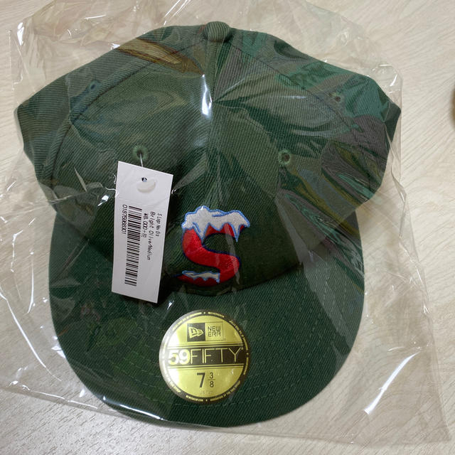 supreme new era s logo sロゴ帽子