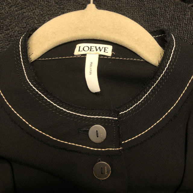 LOEWE(ロエベ)のLOEWE ロエベ　ノーカラー　ブラウス レディースのトップス(シャツ/ブラウス(長袖/七分))の商品写真