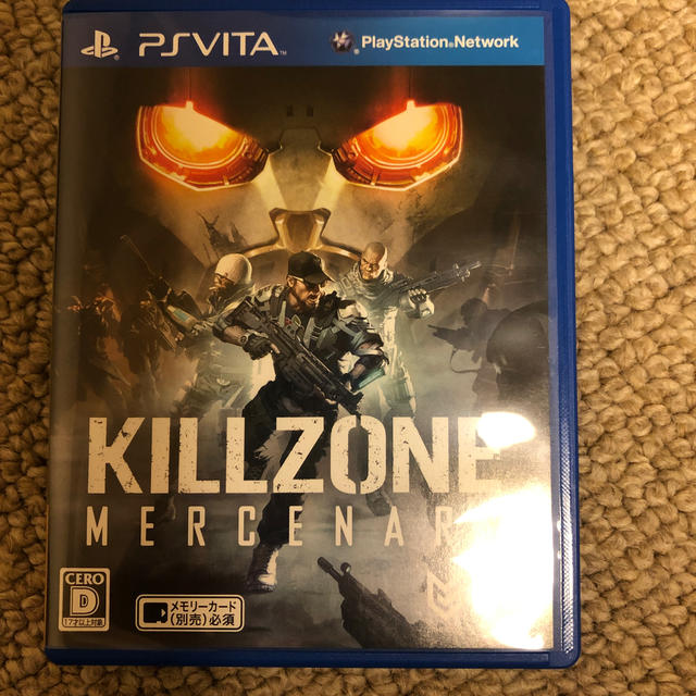 PlayStation Vita(プレイステーションヴィータ)のKILLZONE： MERCENARY（キルゾーン： マーセナリー） Vita エンタメ/ホビーのゲームソフト/ゲーム機本体(携帯用ゲームソフト)の商品写真