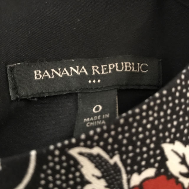 Banana Republic(バナナリパブリック)のbanana republic 柄ワンピース　上質な生地⭐️ レディースのワンピース(その他)の商品写真