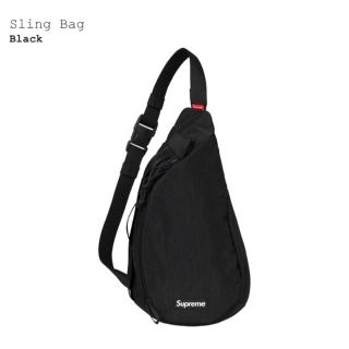 シュプリーム(Supreme)のsupreme sling bag black オンライン購入(ショルダーバッグ)