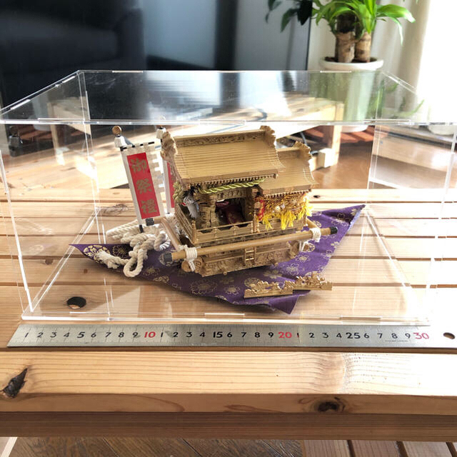 だんじり_模型_上地車(完成品)おまけ付き - 模型/プラモデル