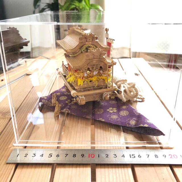 だんじり_模型_上地車(完成品)おまけ付き - 模型/プラモデル