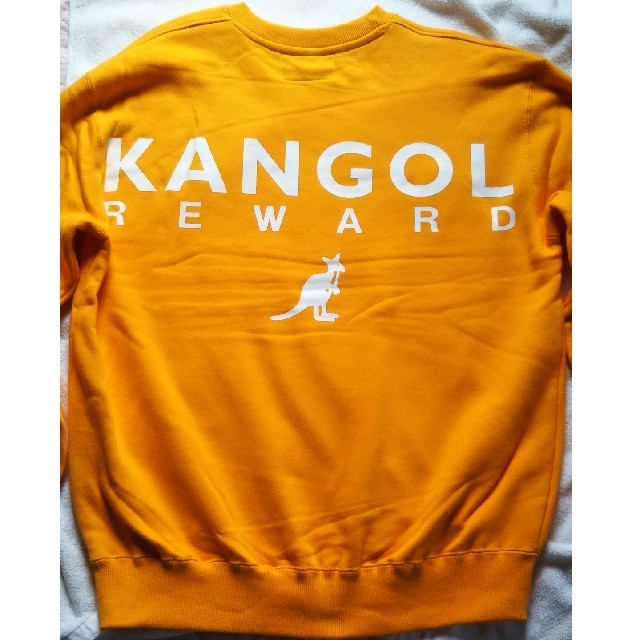 KANGOL(カンゴール)のMINK　TOKYO✖KANGOLのコラボトレーナー黄色 レディースのトップス(トレーナー/スウェット)の商品写真