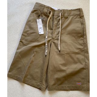 ディッキーズ(Dickies)の値下げ！新品 Dickies ディッキーズ ハーフパンツ ベージュL(ショートパンツ)