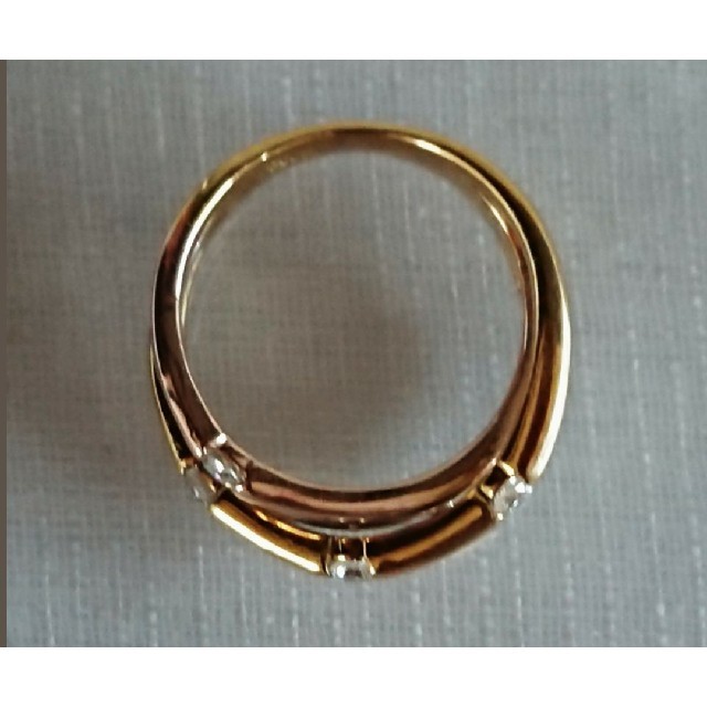 【専用】美品 k18 pt900 ダイヤモンドリング ダイヤモンド指輪 レディースのアクセサリー(リング(指輪))の商品写真