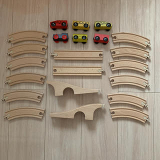 木製レール　IKEA(電車のおもちゃ/車)