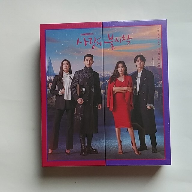 新品【愛の不時着 】CD 韓国盤 OST ＊韓国ドラマ＊ヒョンビン エンタメ/ホビーのCD(テレビドラマサントラ)の商品写真