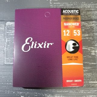 新品　Elixir エリクサー アコースティックギター弦 Light(弦)