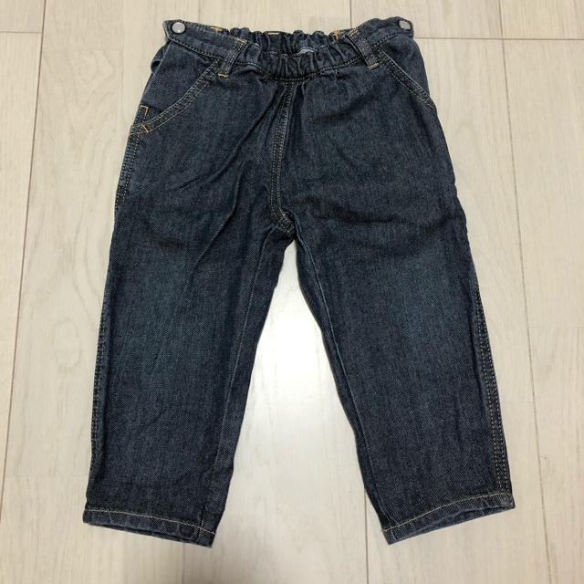 PETIT BATEAU(プチバトー)の【美品】プチバトー　デニム キッズ/ベビー/マタニティのキッズ服男の子用(90cm~)(パンツ/スパッツ)の商品写真