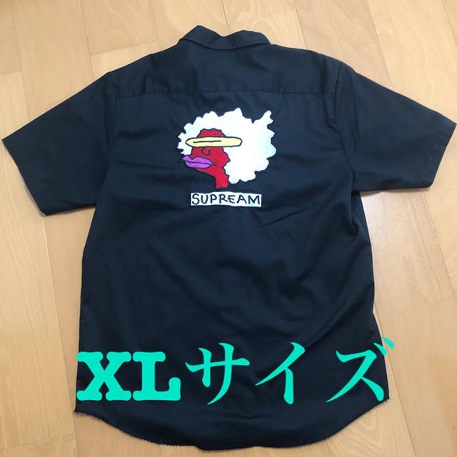 Supreme gonz work shirt black XL