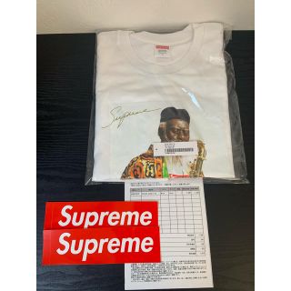 シュプリーム(Supreme)のsupreme pharoah sanders tee  ホワイト　Lサイズ(Tシャツ/カットソー(半袖/袖なし))