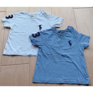 ポロラルフローレン(POLO RALPH LAUREN)の80ラルフローレンTシャツ２枚組(Ｔシャツ)