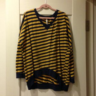 アングリッド(Ungrid)のungrid♡ボーダードルマンスウェット(トレーナー/スウェット)