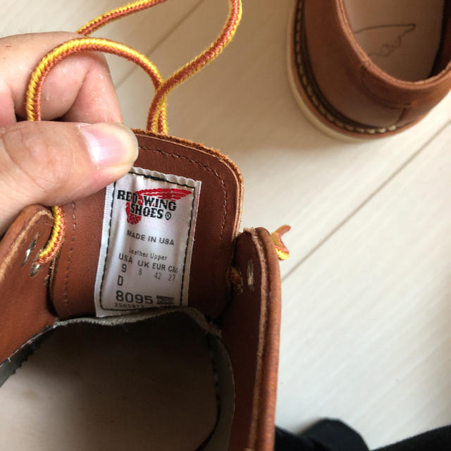 REDWING 8095  ワークオックスフォードモックトゥ　ほぼ新品