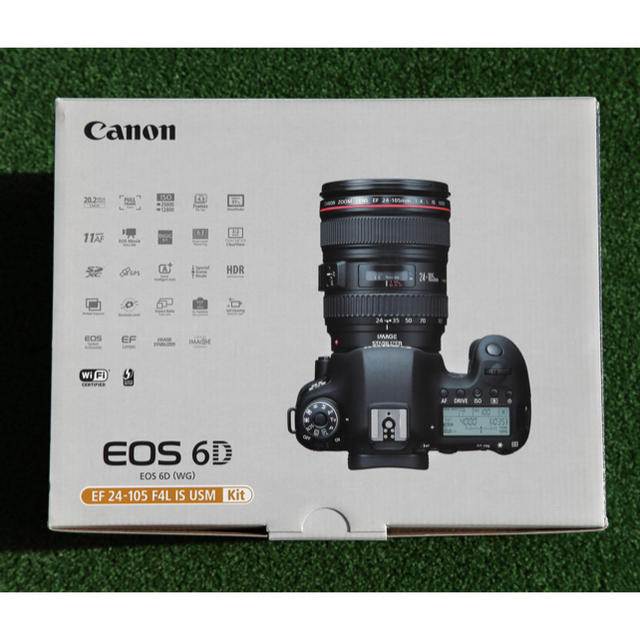 購入最安価格 EOS6D レンズセット 箱付き シャッター5033回 ＊説明欄必読