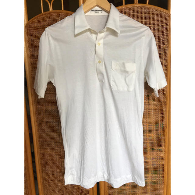 NAIGAI(ナイガイ)のナイガイ　ポロシャツ 白　メンズ メンズのトップス(ポロシャツ)の商品写真