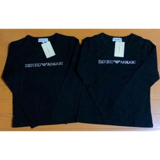 エンポリオアルマーニ(Emporio Armani)の新品☆送料無料☆エンポリオアルマーニレディース長袖Ｔシャツ☆タグ付き☆2枚セット(Tシャツ(長袖/七分))