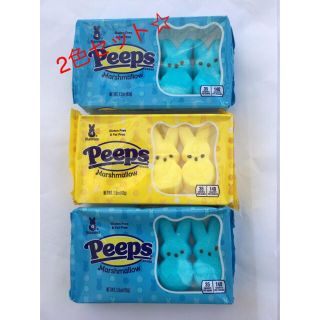 【お試しに^^】ピープス　Peeps うさぎマシュマロ3点セット☆(菓子/デザート)