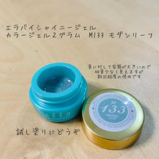 シャイニージェル(SHINY GEL)のエラバイシャイニージェル　カラージェル(カラージェル)